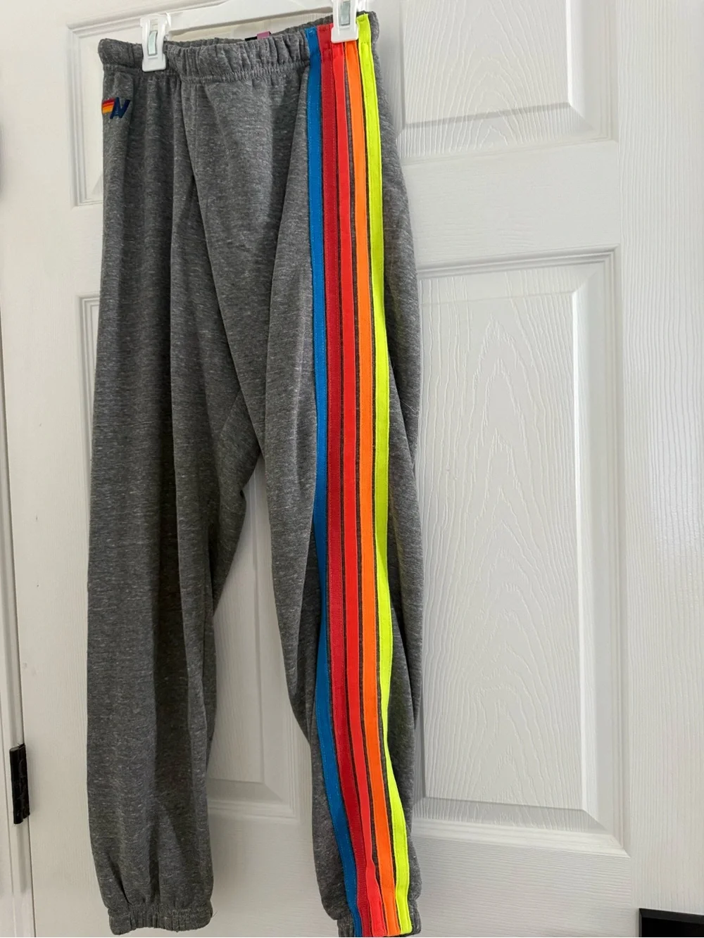 Aviator Nation gray 5 Stripe sweatpants